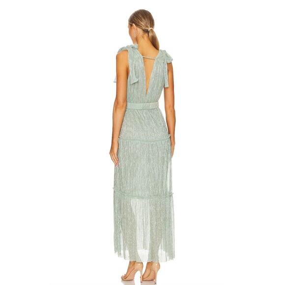 Sabina Musayev X Revolve Sleeveless Helena Dress in Sage Size M - Picture 6 of 10